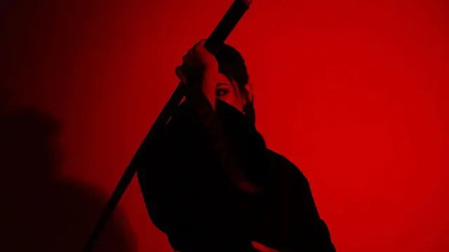 Gaya Pemotretan Sara Fajira Bak Samurai, Curi Perhatian. (Sumber: Instagram/sarafajira)