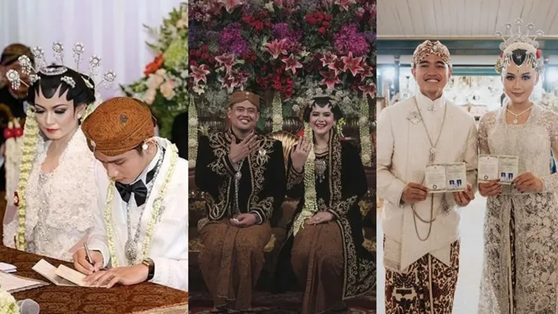 6 Potret Beda Acara Pernikahan Ketiga Anak Presiden Jokowi, Kental Adat Jawa