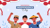 Ilustrasi kemerdekaan RI. (Photo Copyright by Freepik)
