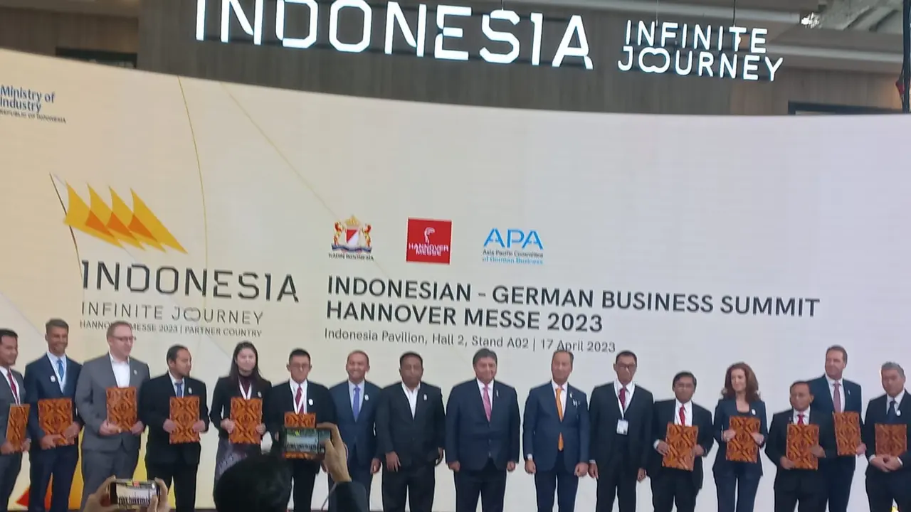 Sebanyak 18 perusahaan melakukan ikut dalam Business Matching di ajang Hannover Messe 2023