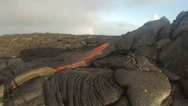 GoPro dalam lava (1)