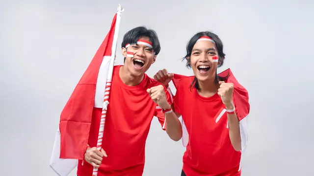 Ilustrasi rayakan HUT RI
