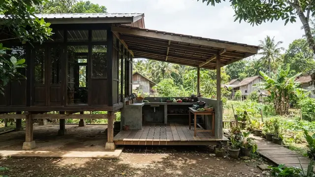 Inspirasi Rumah Kecil di Desa