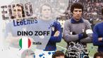 Berita motion grafis profil legenda Dino Zoff, kiper legendaris tak tergantikan di Italia.