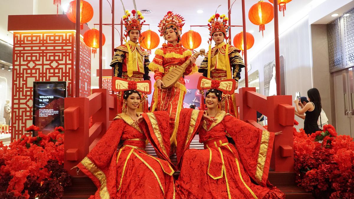Harmony in Bloom, Perayaan Imlek Penuh Kesan di Senayan City Jakarta
