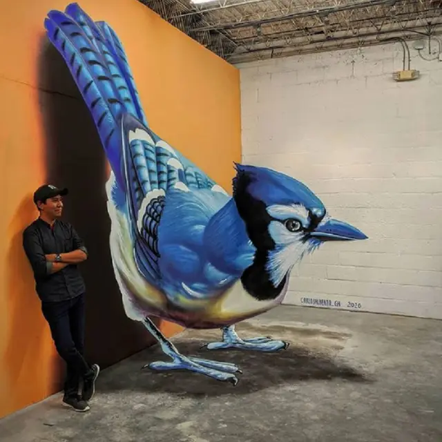 Tampak Nyata, Seni Anamorphic Karya Seniman Meksiko Ini Bikin Kagum