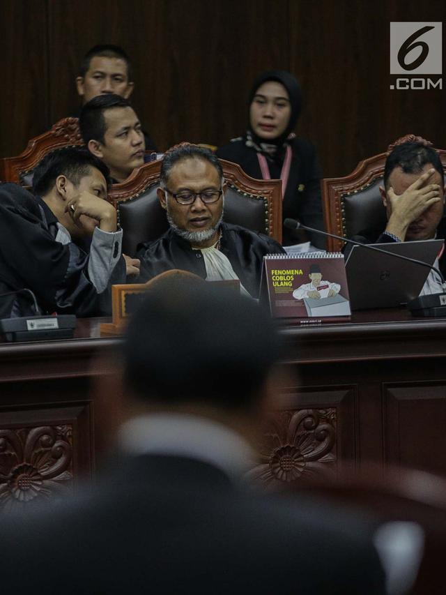 Ketua Bawaslu Tanggapi Gugatan Prabowo-Sandi di Sidang Sengketa Pilpres