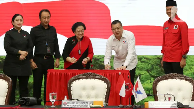 Kerja Sama politik PDIP - Perindo