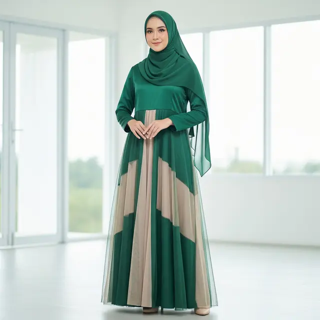9 Kombinasi Warna Tile dan Satin untuk Baju Lebaran 2026, Elegan di Hari Raya