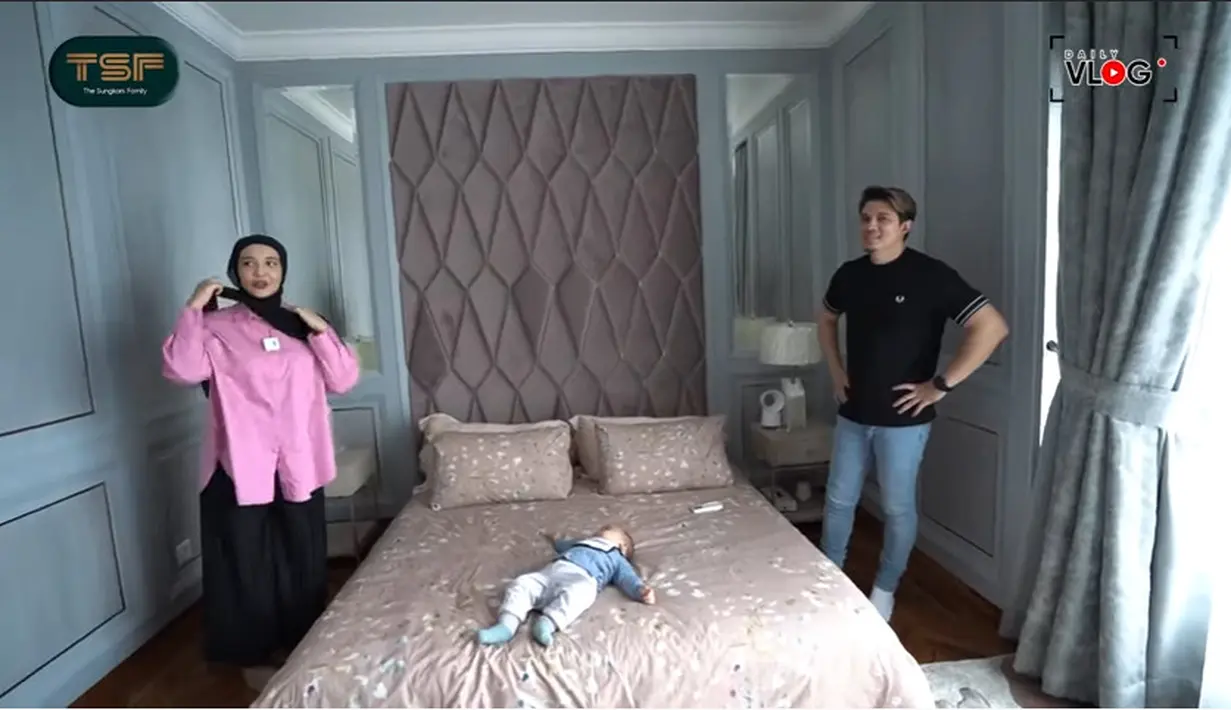 Zaskia Sungkar dan Irwansyah (Youtube/The Sungkars Family)