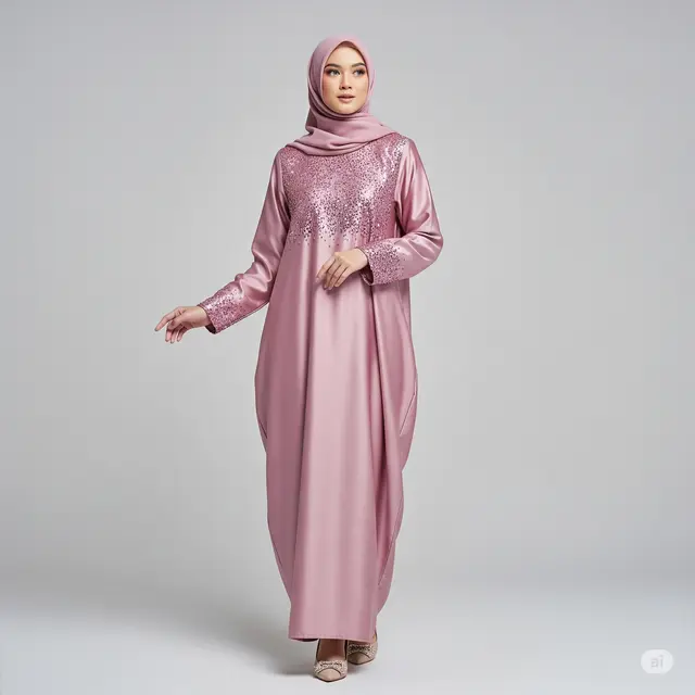 12 Desain Baju Kondangan Satin Modern dan Elegan untuk Tampil Memukau