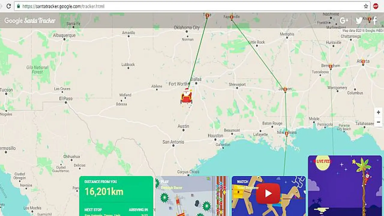 Google kembali menghadirkan Santa Tracker untuk membantu para orangtua dan anak-anak melacak perjalanan Sinterklas.