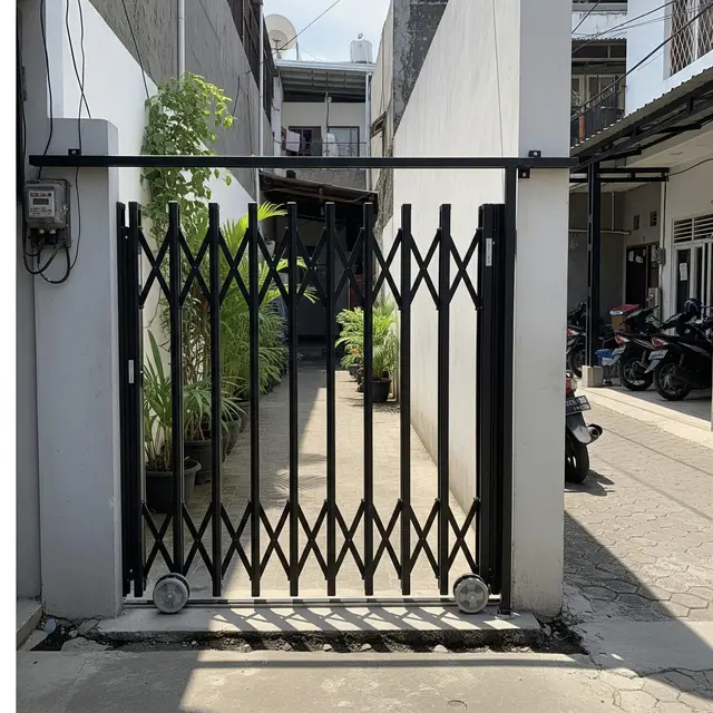 Model Pagar Lipat Cocok untuk Lahan Sempit Perkotaan