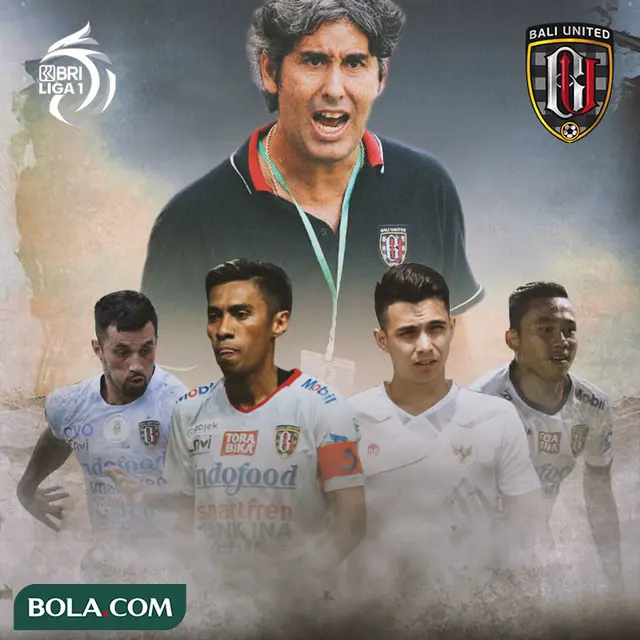 Liga 1 - Ilustrasi Bali United - BRI Liga 1