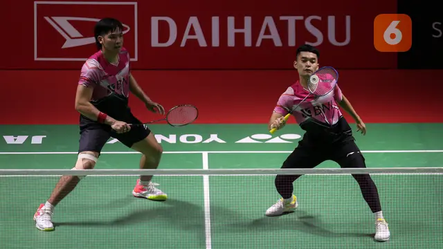 Foto: Fajar/Rian Terhempas, Leo/Daniel Melangkah Sendirian ke Semifinal Indonesia Masters 2023 di Sektor Ganda Putra