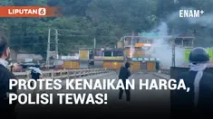 Protes menentang kenaikan harga makanan, bahan bakar, dan tagihan utilitas berubah menjadi kekerasan di Kashmir yang dikuasai Pakistan, menewaskan seorang polisi dan melukai puluhan orang.