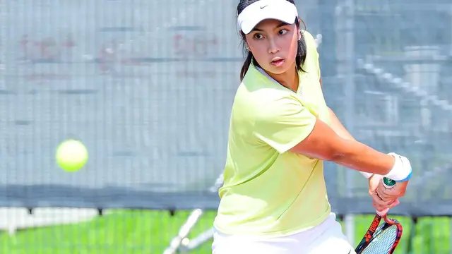 7 Potret Aldila Sutjiadi, Petenis Lapangan yang Sumbang Emas di Sea Games 2019