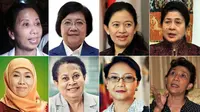 Ini 8 Menteri Perempuan di Kabinet Kerja Jokowi-JK