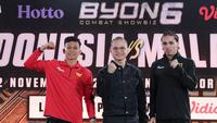 Foto: Api Rivalitas Indonesia vs Malaysia Kian Membara, Harimau Malaya Siap Tuntaskan Dendam di Byon Combat Showbiz Vol. 6