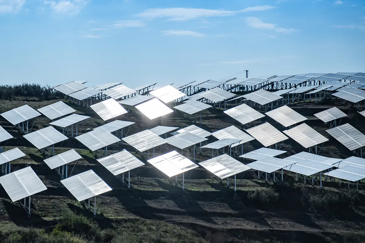FOTO: Melihat Sumber Energi Ramah Lingkungan di Weining China
