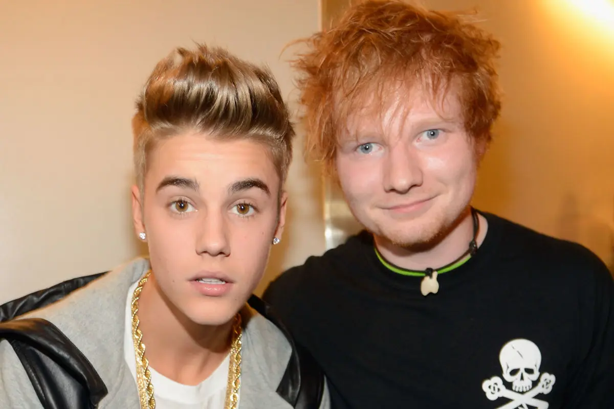 Justin Bieber dan Ed Sheeran