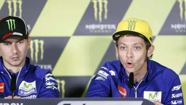 Jorge Lorenzo dan Valentino Rossi