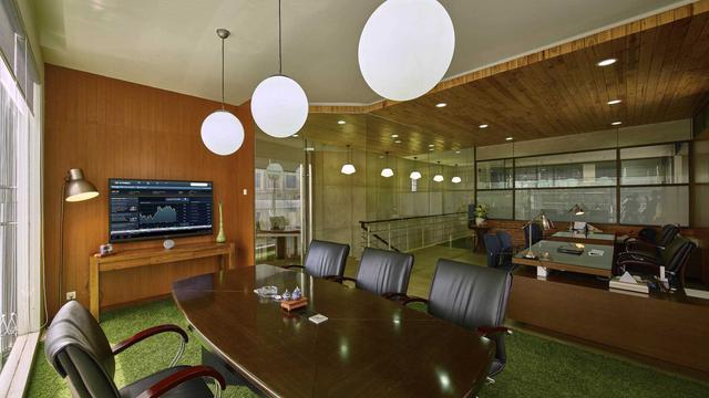 5 Inspirasi Desain Interior Kantor Industrial Modern Berkelas Nan Nyaman Lifestyle Liputan6 Com