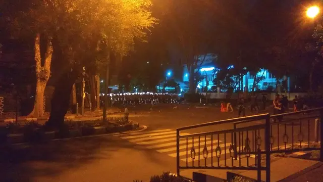 Rusuh, Unjuk Rasa Penolakan UU Cipta Kerja di Bandung