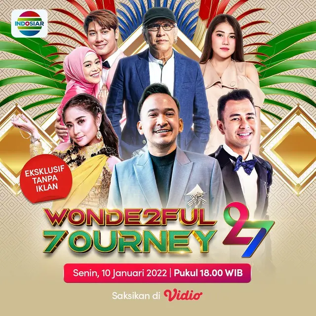 Konser HUT Indosiar ke-27 Wonde2ful 7ourney