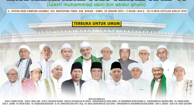 Haul Akbar Abah Guru Sekumpul Ke-18