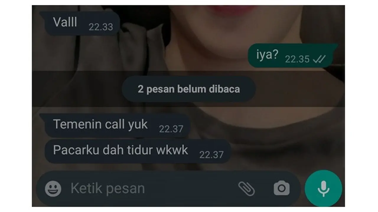 6 Chat Cewek Hubungi Teman Cowok di Belakang Pacar Ini Bikin Geleng Kepala