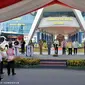 Presiden Joko Widodo (Jokowi) meresmikan Terminal Penumpang Tipe A Pakupatan di Serang, Banten, Senin (8/1/2024). (Dok Kemenhub)