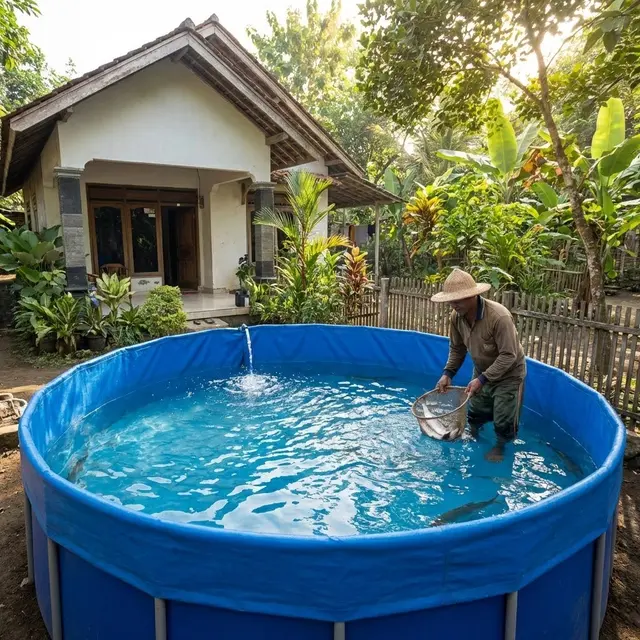 Cara Budidaya Ikan Bandeng Selain di Tambak
