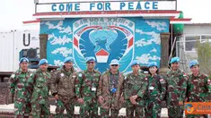 Citizen6, Lebanon: Tim Hygiene Inspection dari Unifil, sedang melakukan pemeriksaan standar kebersihan di Markas Satgas Yonif Mekanis Konga XXIII-E / Unifil (Indobatt), Senin (4/4). (Pengirim: Badarudin)
