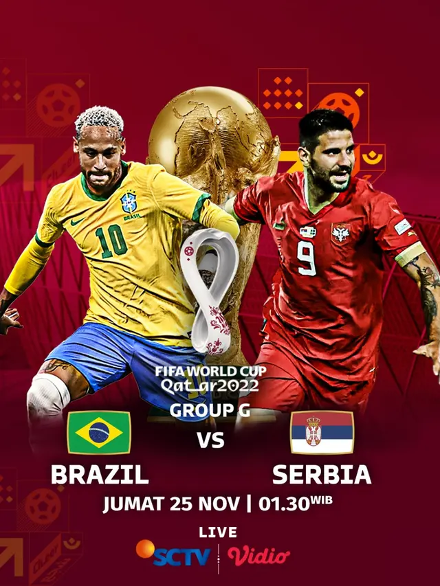 Jadwal Piala Dunia Kamis 24 November: Laga Perdana Portugal vs Ghana Live di SCTV, MOJI dan Vidio