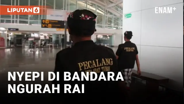 Aktivitas di Bandara Ngurah Rai Dihentikan Selama Nyepi Berlangsung