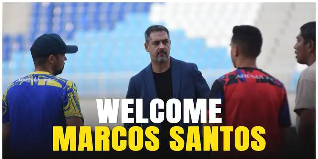 VIDEO: Marcos Santos Datang! Pelatih Baru Arema FC Disambut Hangat di Stadion Kanjuruhan