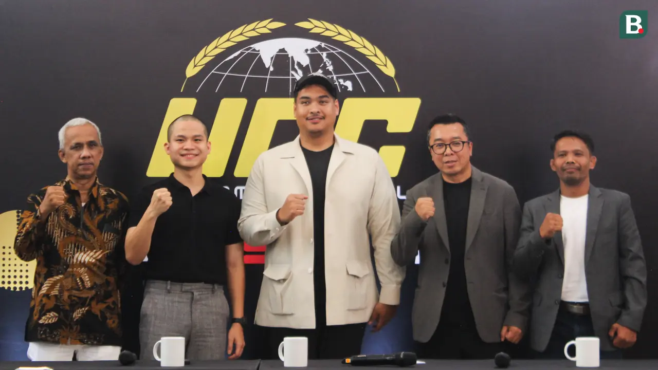 Konferensi pers peresmian UCC dan Byon Combat 5