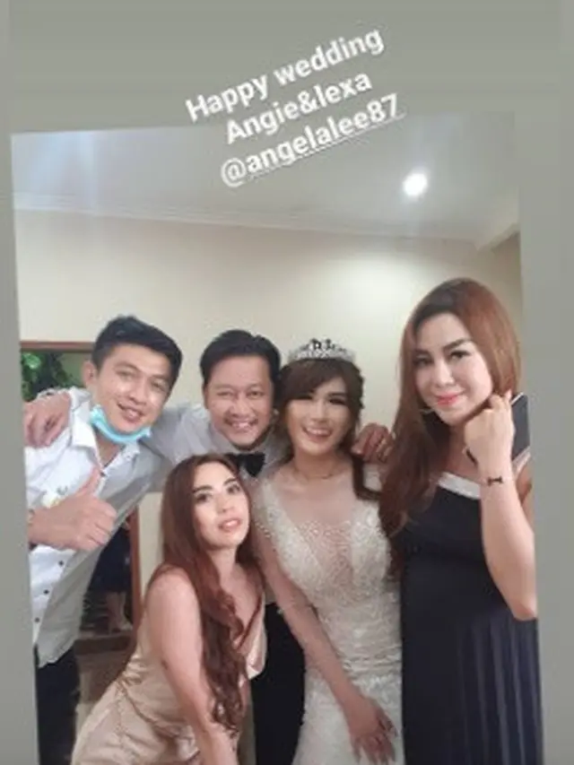 Lepas Status Janda, Ini 7 Momen Pernikahan Angela Lee dengan Pengusaha