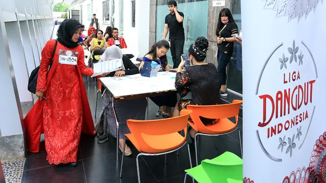 [Bintang] 	Audisi Liga Dangdut Indonesia di Jakarta