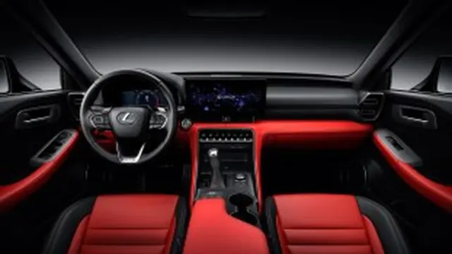 Kabin Lexus IS facelift 2026 kini lebih canggih dengan layar digital 12,3 inci dan sistem infotainment terbaru (Lexus)