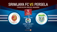 Sriwijaya FC vs Persela Lamongan (Liputan6.com/Abdillah)