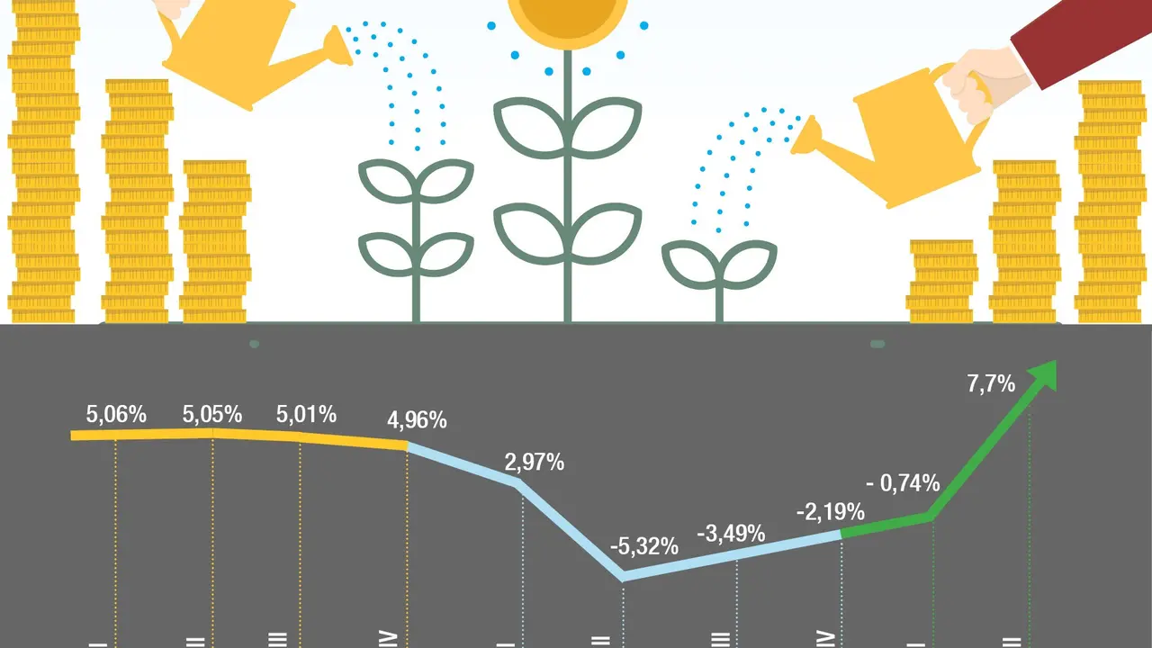 Infografis Laju Pertumbuhan Ekonomi Berdasarkan Produk Domestik Bruto 2019-2021. (Liputan6.com/Abdillah)