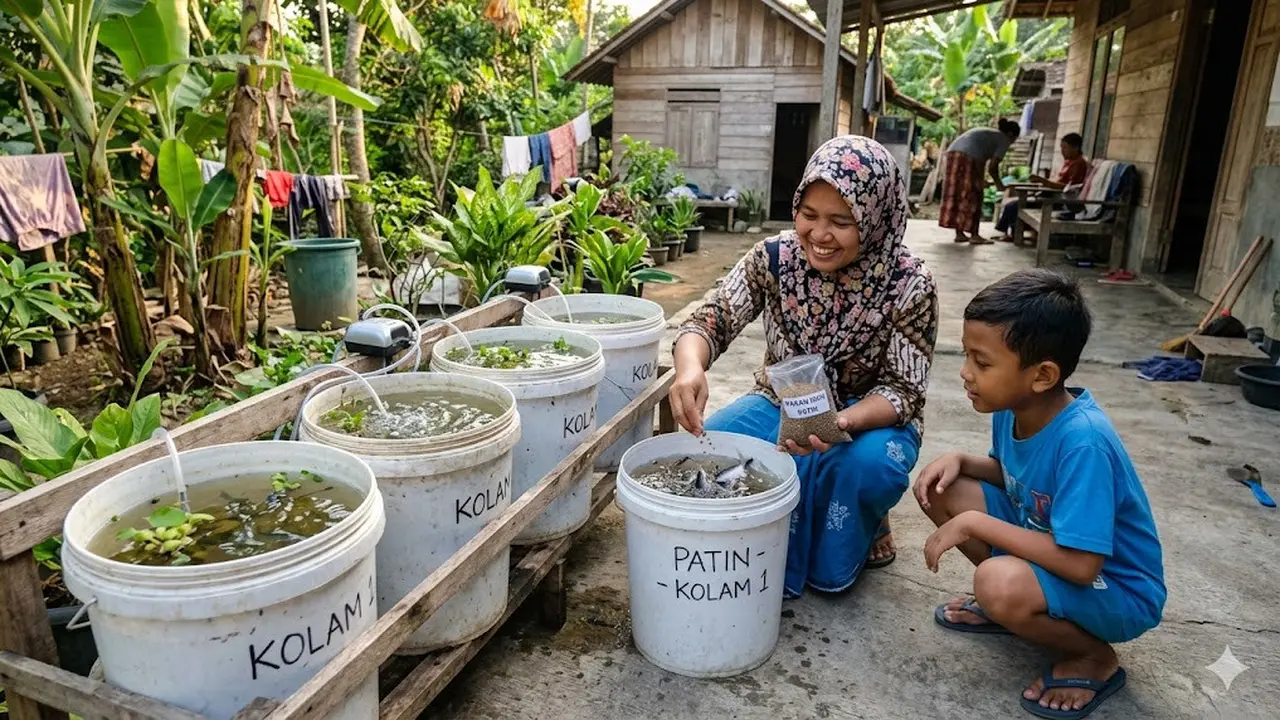 Cara Budidaya Ikan Patin di Tong Cat Bekas dengan Sistem Sederhana, Ini 6 Langkahnya