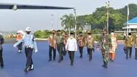 Wakil Presiden (Wapres) Ma'ruf Amin bertolak ke Tasikmalaya Jawa Barat pagi ini, Selasa (8/6/2021). Ma'ruf akan menghadiri Rembuk Nasional Vokasi dan Kewirausahaan Balai Latihan Kerja (BLK) Komunitas Tahun 2020
