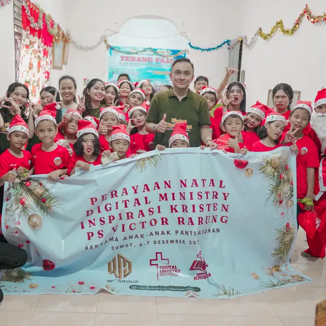 WH Group Jakarta, Digital Ministry dan Inspirasi Kristen Berbagi Berkat ke Anak Panti Asuhan