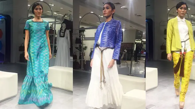 Tenun Makassar jadi salah satu pilihan untuk tampil elegan/copyright: Vemale.com/Anisha Saktian Putri