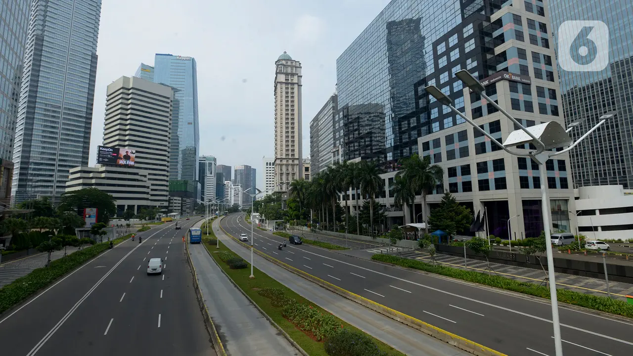 Lalu Lintas DKI Jakarta Sepi