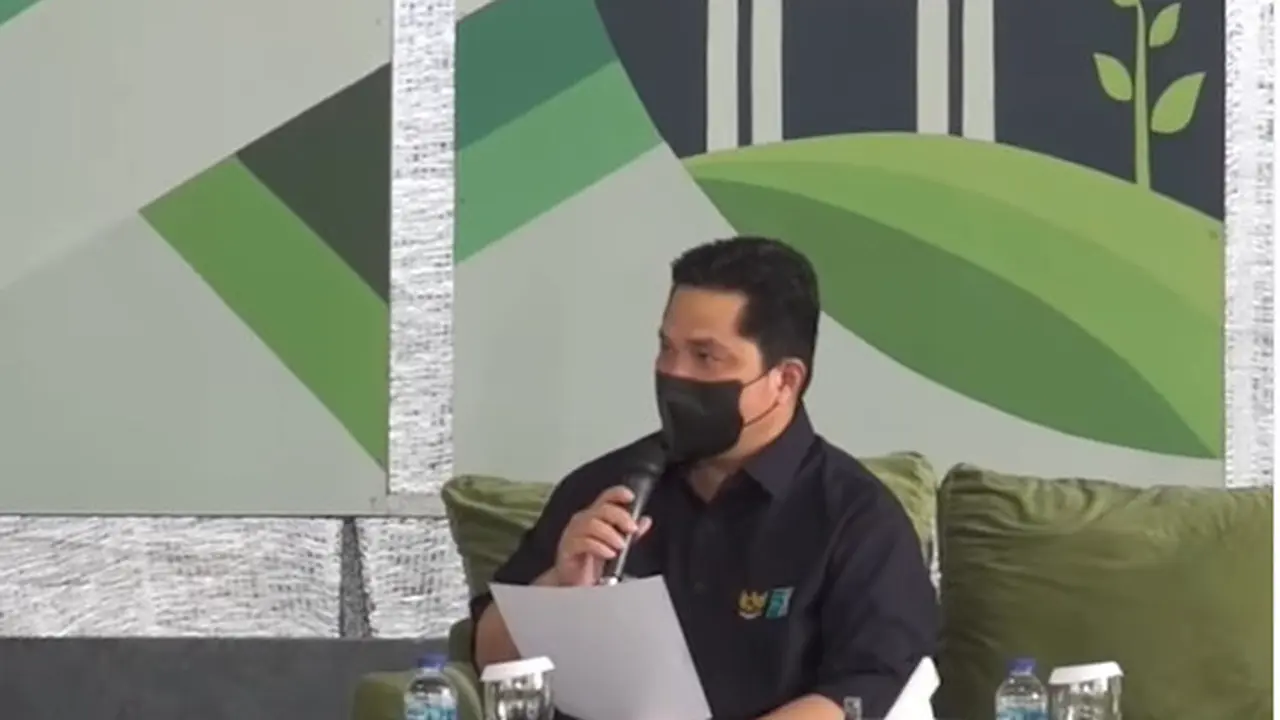 Menteri BUMN, Erick Thohir. Instagram @erickthohir.