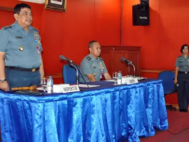 Citizen6, Jakarta: Pembukaan Wasrikral Sops dan Puskodal Kolinlamil di Gedung Laut Sulu, Mako Kolinlamil, Tanjung Priok, Jakarta Utara, Rabu (13/6). (Pengirim: Kadispen Kolinlamil).